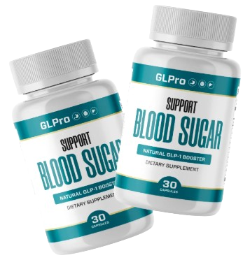 Natural blood sugar support formula GL Pro with key ingredients for metabolic health